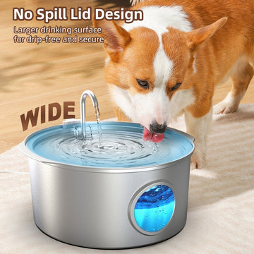 Stainless Steel Pet Water Fountain