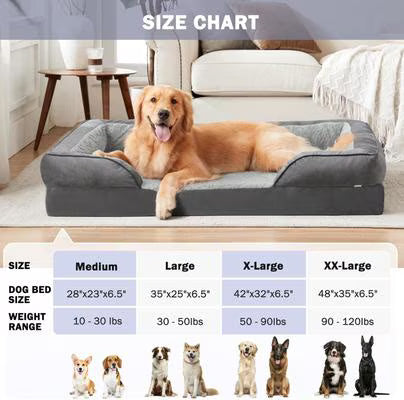 Waterproof Orthopedic Sofa Pet Bed