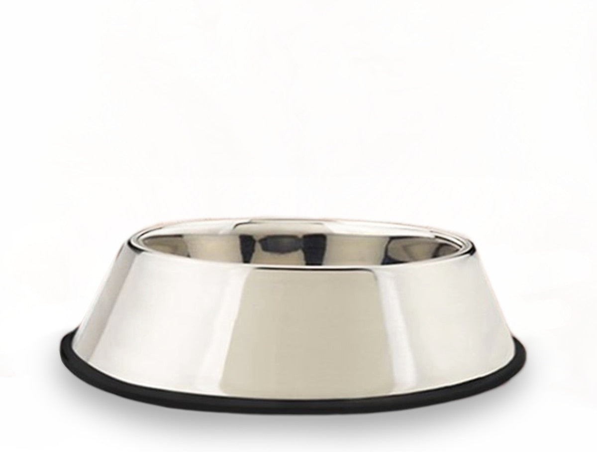 No-Spill Stainless Steel Pet Bowl