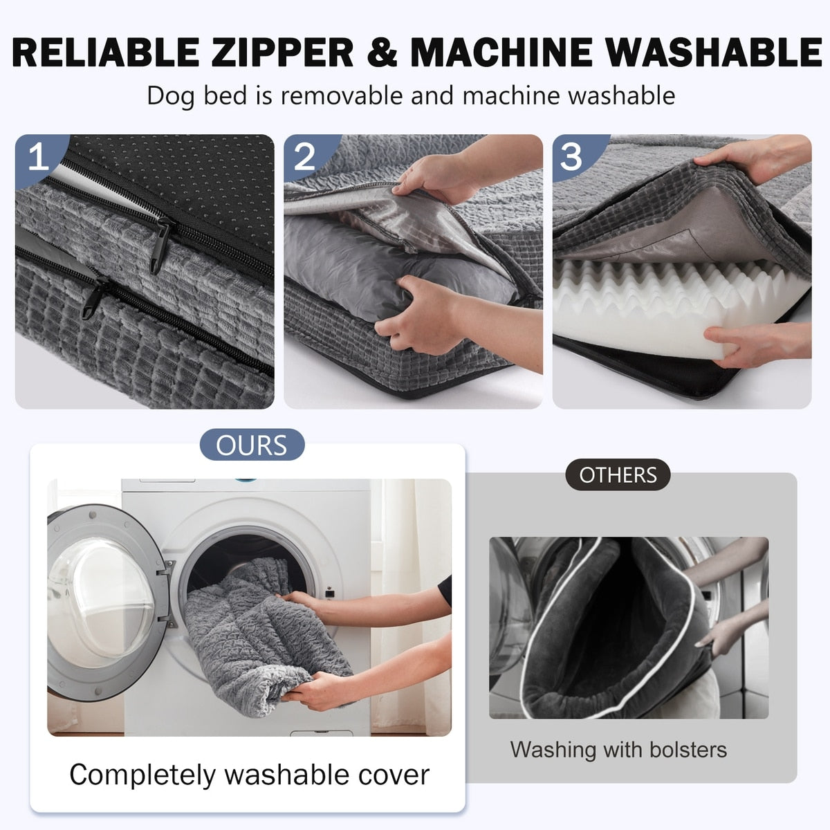 Waterproof Orthopedic Sofa Pet Bed
