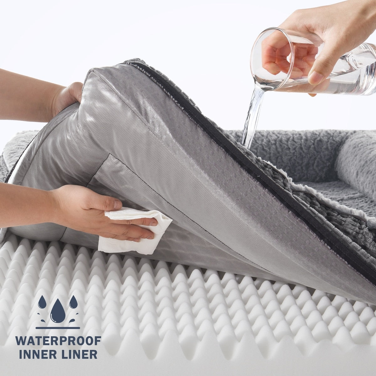 Waterproof Orthopedic Sofa Pet Bed
