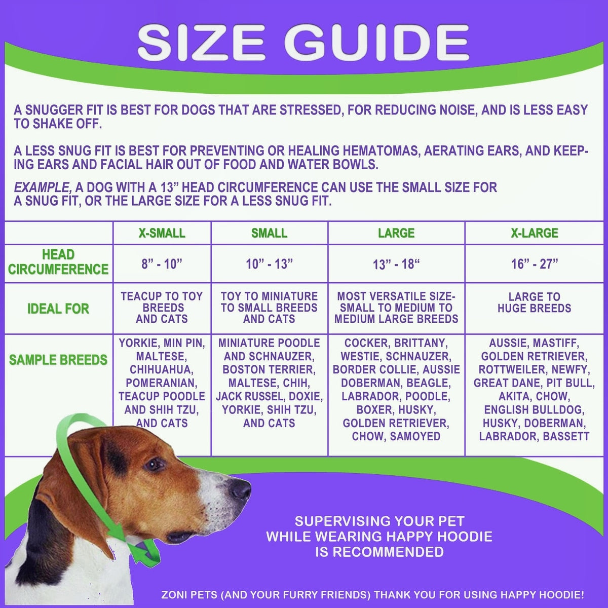 Calming Ear Wrap for Dogs