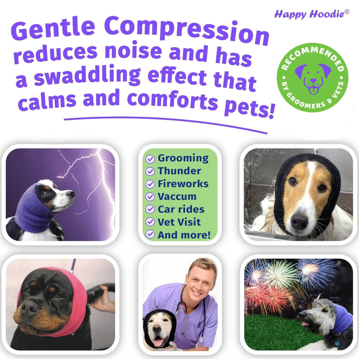 Calming Ear Wrap for Dogs
