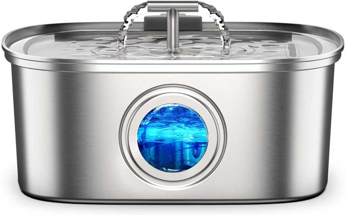 T-Faucet Stainless Steel Pet Water Fountain