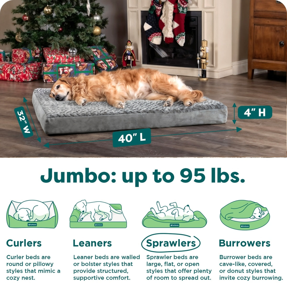 Ultra Plush Orthopedic Pet Bed