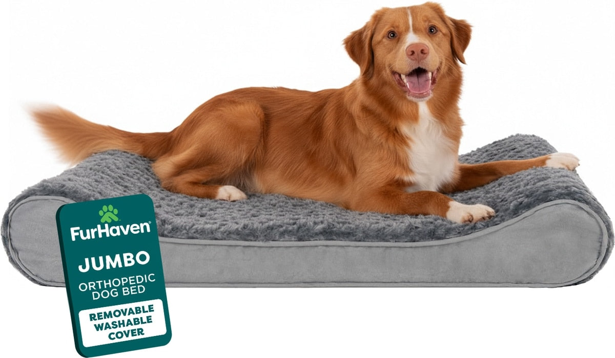 Ultra Plush Orthopedic Lounger Pet Bed