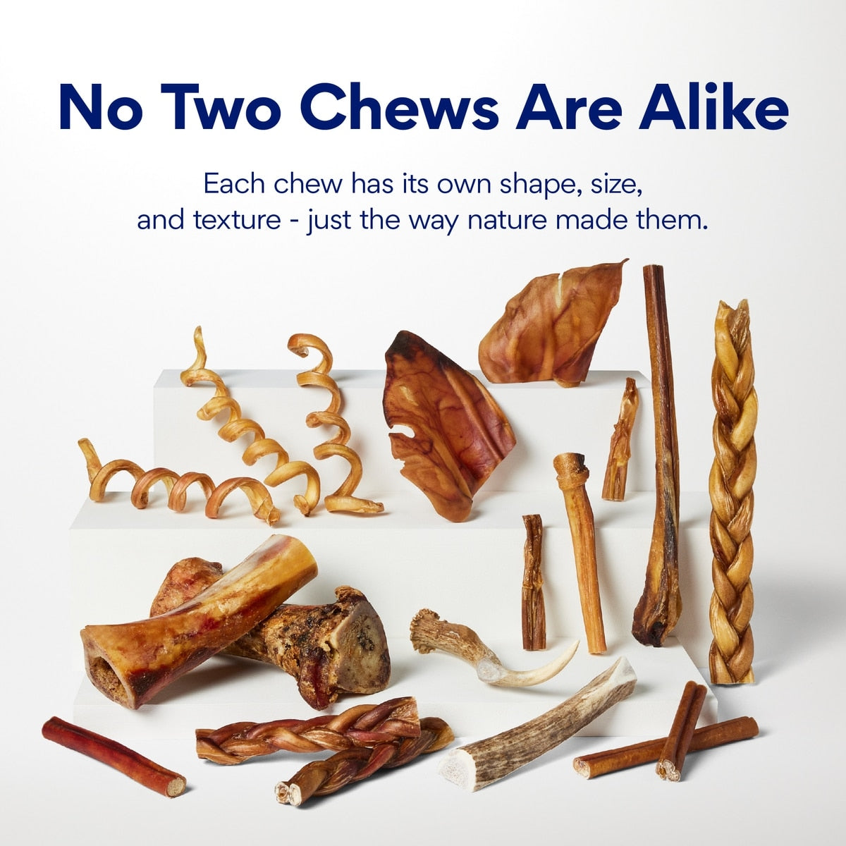 Premium 6-Inch Natural Beef Bully Sticks for Dogs