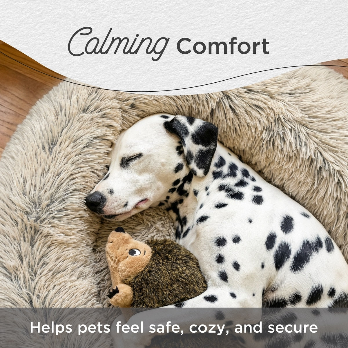 Calming Donut Pet Bed