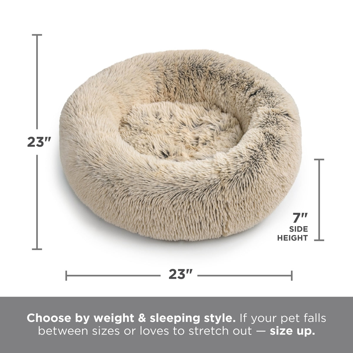 Calming Donut Pet Bed