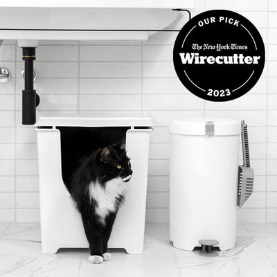 Flip Covered Cat Litter Box