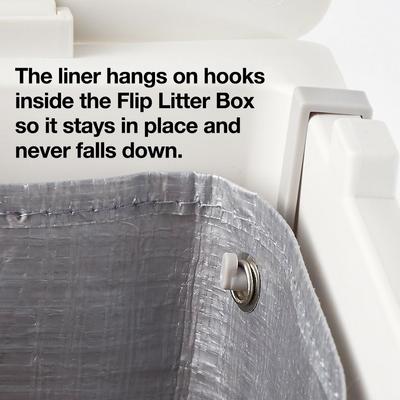 Flip Covered Cat Litter Box