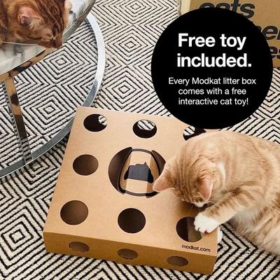 Flip Covered Cat Litter Box