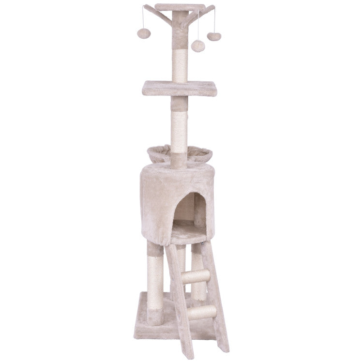 56-Inch Cat Tree with Condo