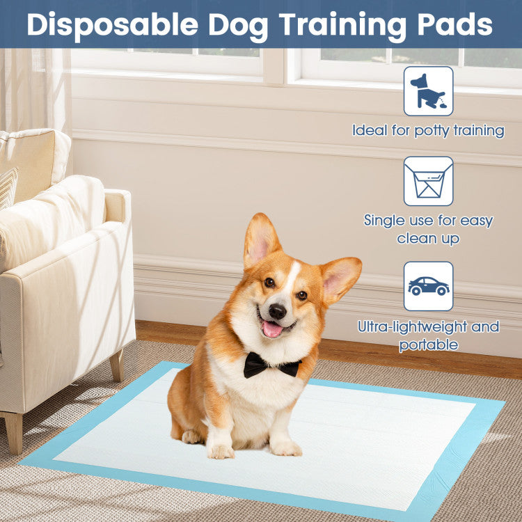 150-Pack Super Absorbent Pet Training Pads