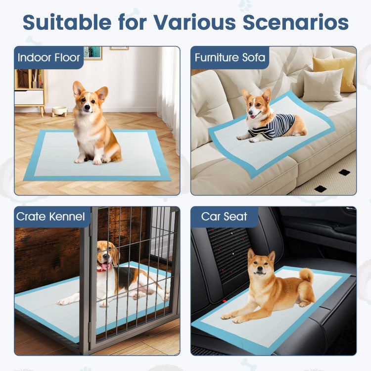 150-Pack Super Absorbent Pet Training Pads