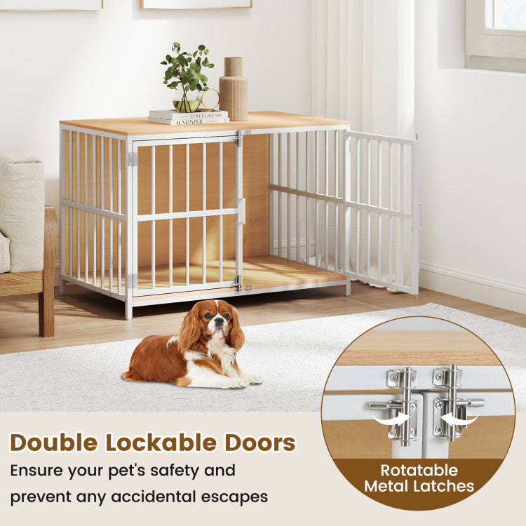 40-Inch Furniture-Style Dog Crate