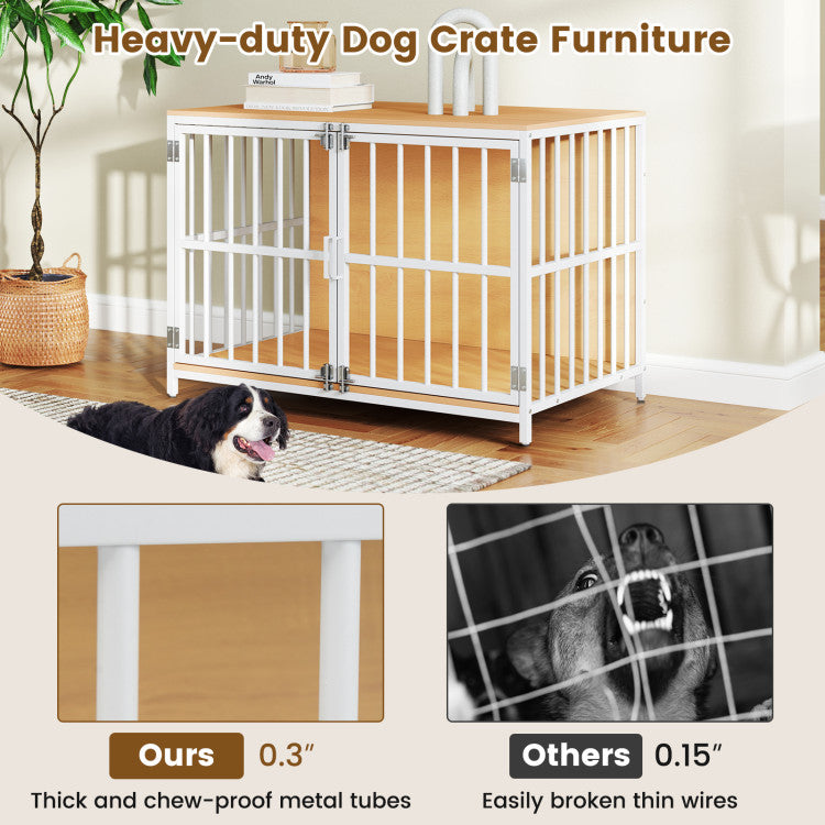 40-Inch Furniture-Style Dog Crate