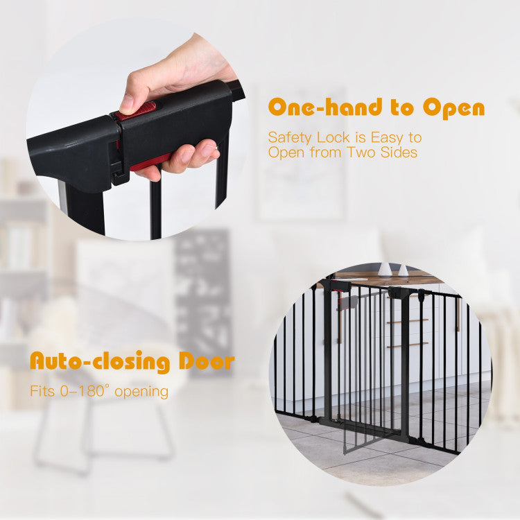 5-Panel Adjustable Pet Safety Gate
