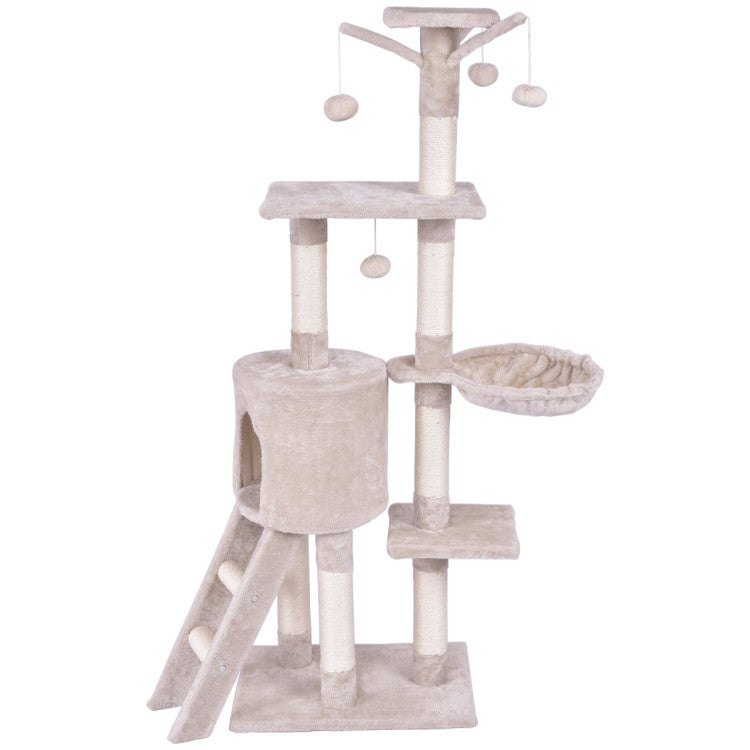 56-Inch Cat Tree with Condo