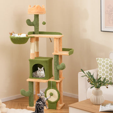 63-Inch Cactus Cat Tree