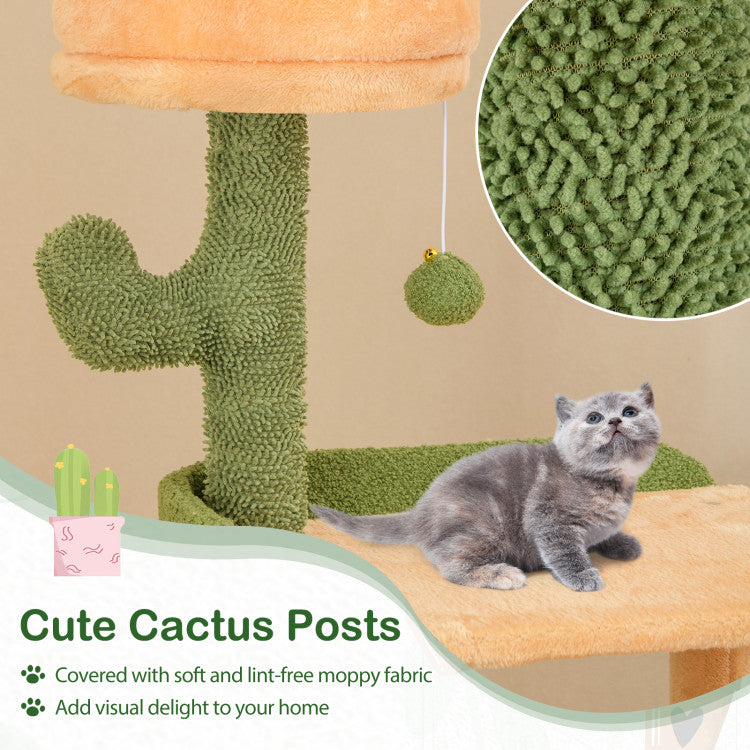 63-Inch Cactus Cat Tree