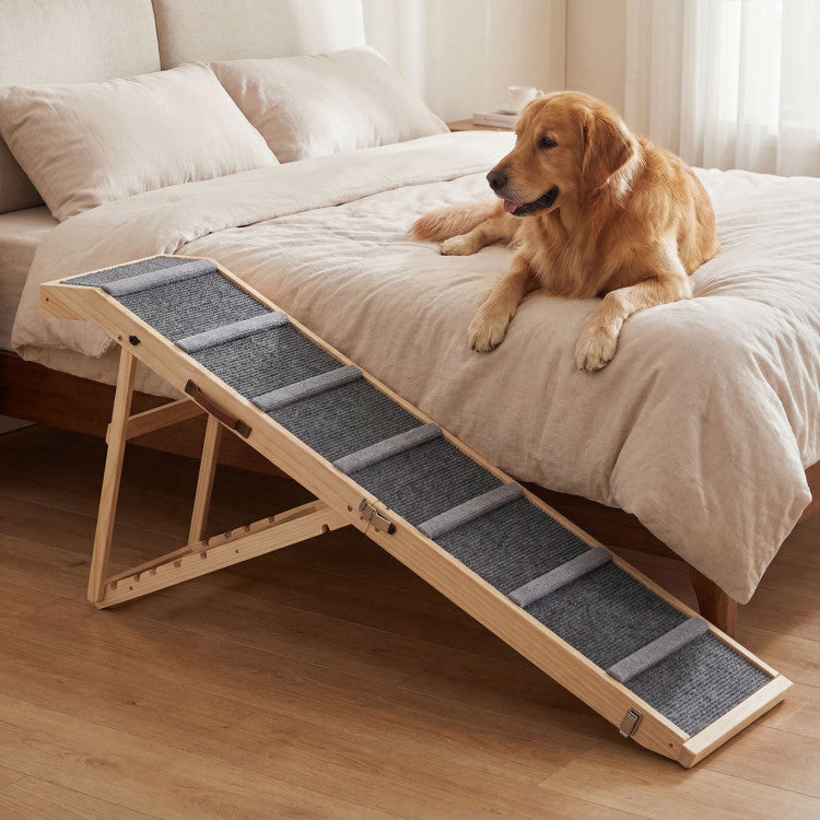 6-Level Adjustable Dog Ramp