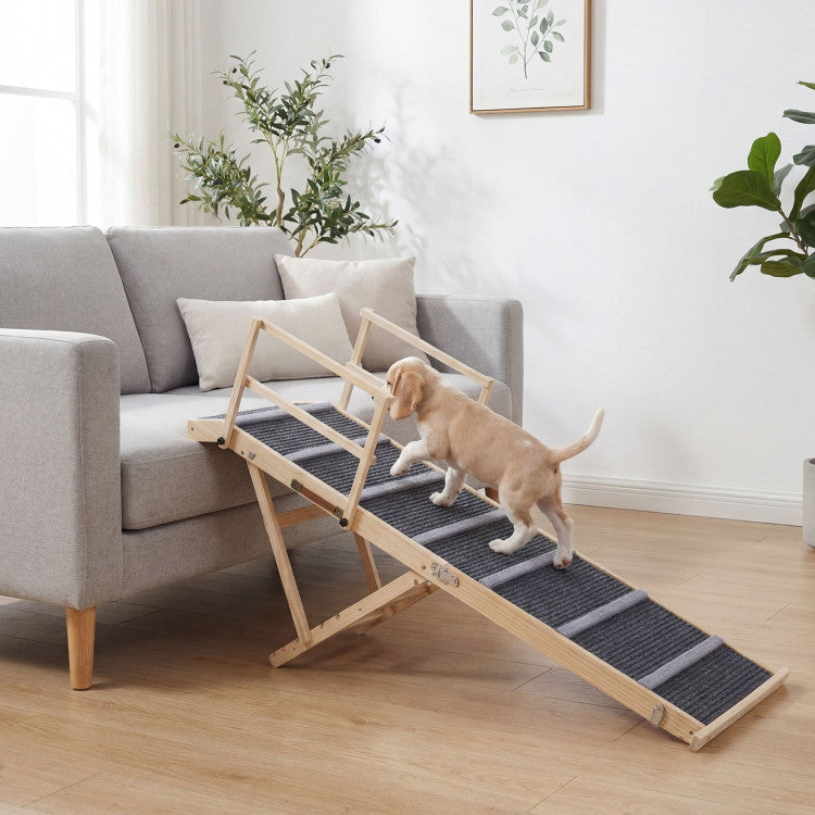 6-Level Adjustable Dog Ramp
