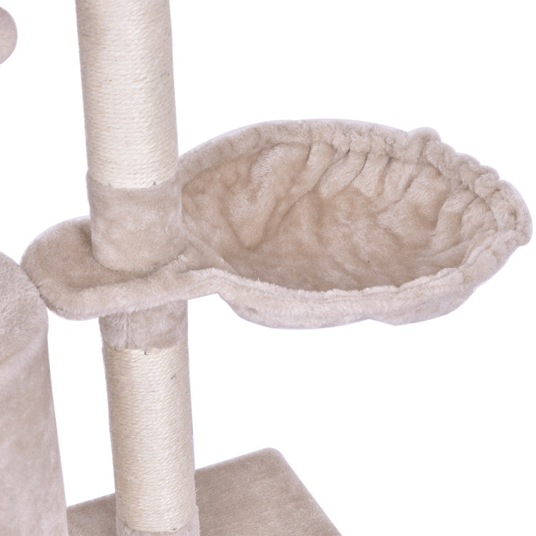 56-Inch Cat Tree with Condo