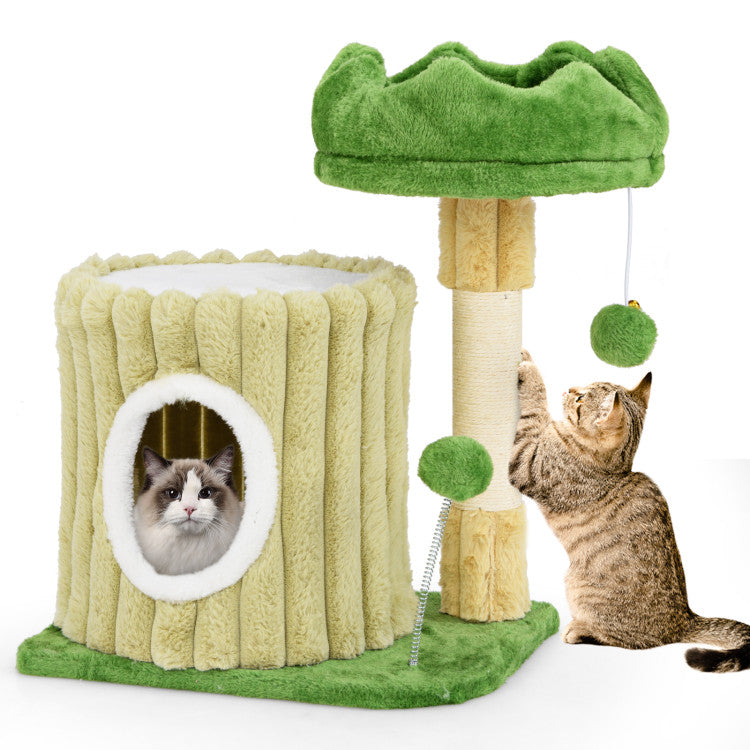 2-Tier Flower Cat Tree