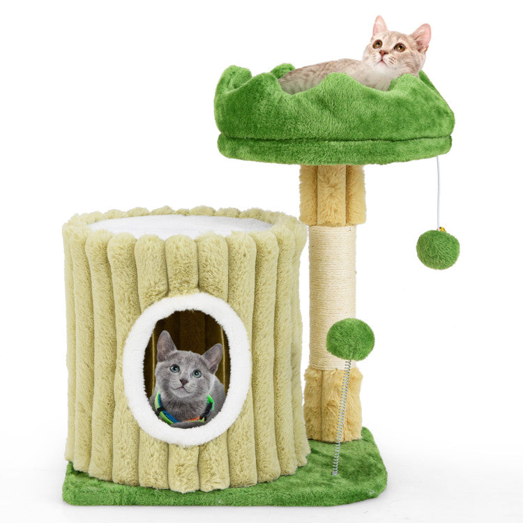 2-Tier Flower Cat Tree