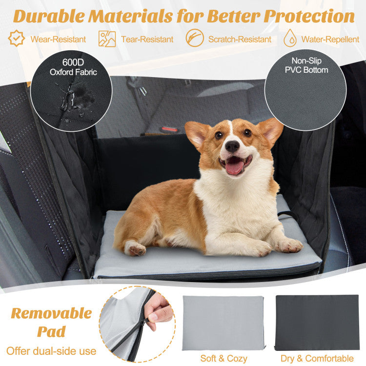 Convertible Dog Car Seat Hammock