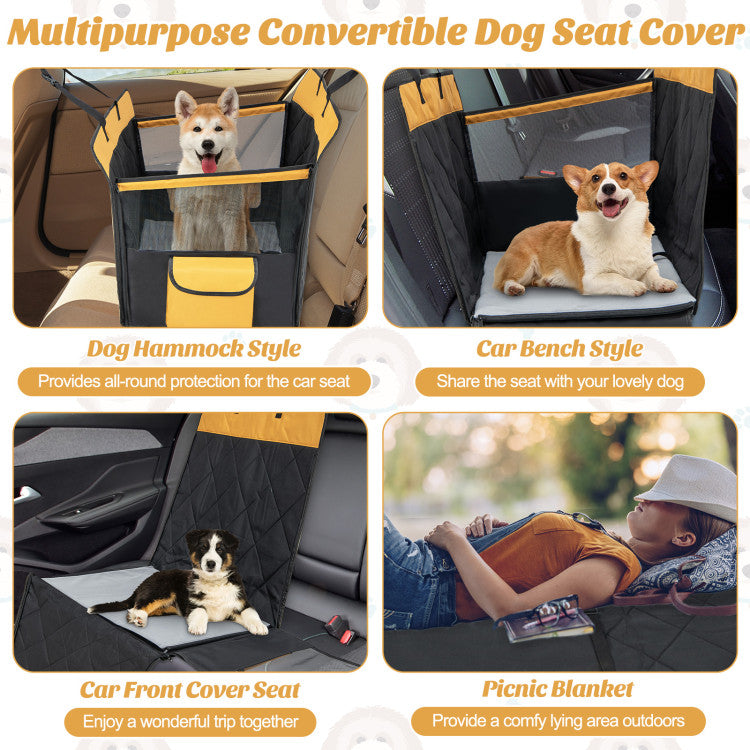 Convertible Dog Car Seat Hammock