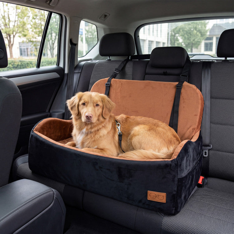 Orthopedic Dog Car Booster Seat