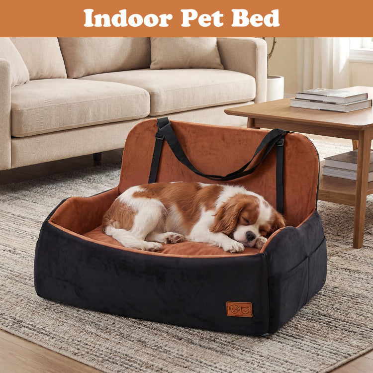 Orthopedic Dog Car Booster Seat