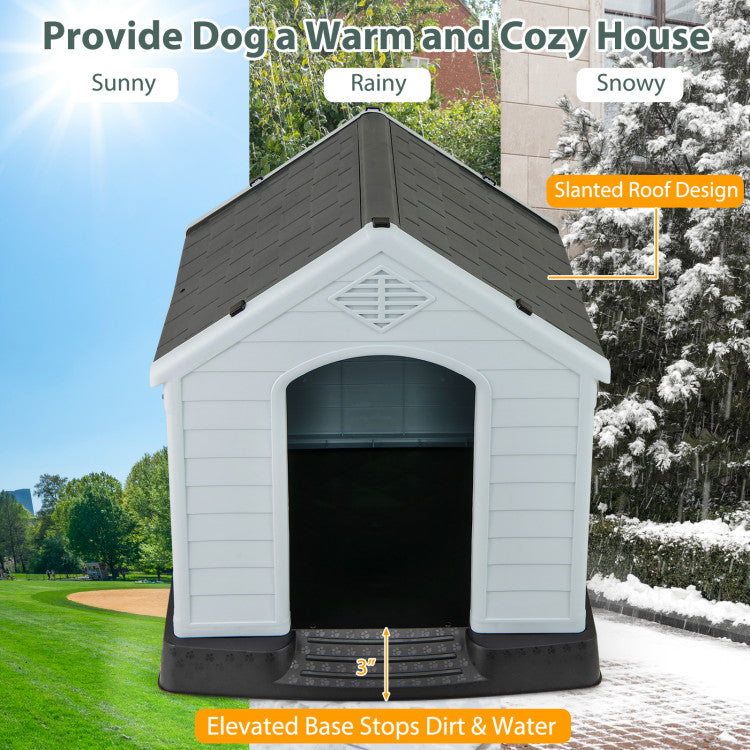 Weatherproof Elevated Dog House