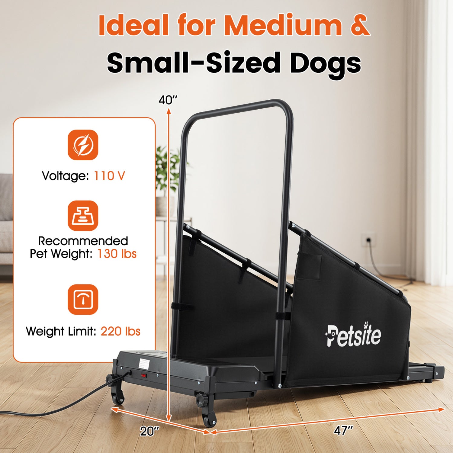 Smart Indoor Dog Treadmill