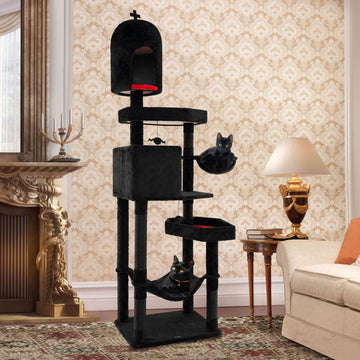 83-Inch Gothic Cat Tree