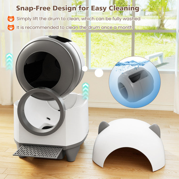 Smart Self-Cleaning Cat Litter Box