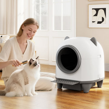 Smart Self-Cleaning Cat Litter Box