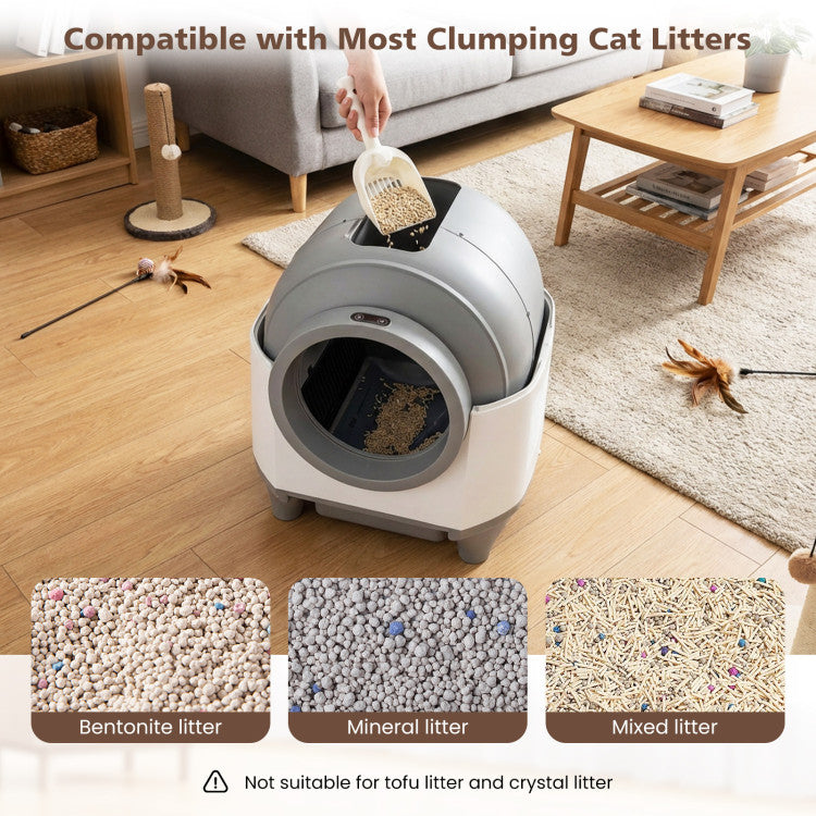 Smart Self-Cleaning Cat Litter Box