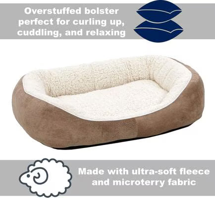 Overstuffed Cuddler Pet Bed