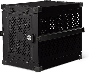 Heavy-Duty Collapsible Aluminum Dog Crate