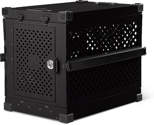 Heavy-Duty Collapsible Aluminum Dog Crate