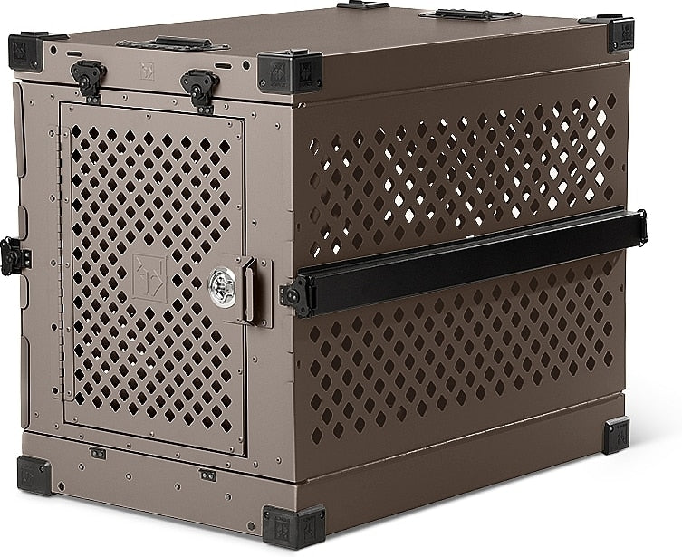 Heavy-Duty Collapsible Aluminum Dog Crate