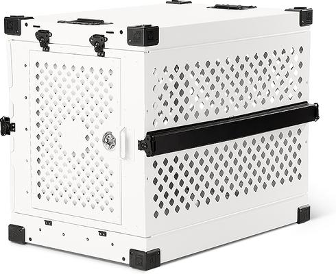 Heavy-Duty Collapsible Aluminum Dog Crate