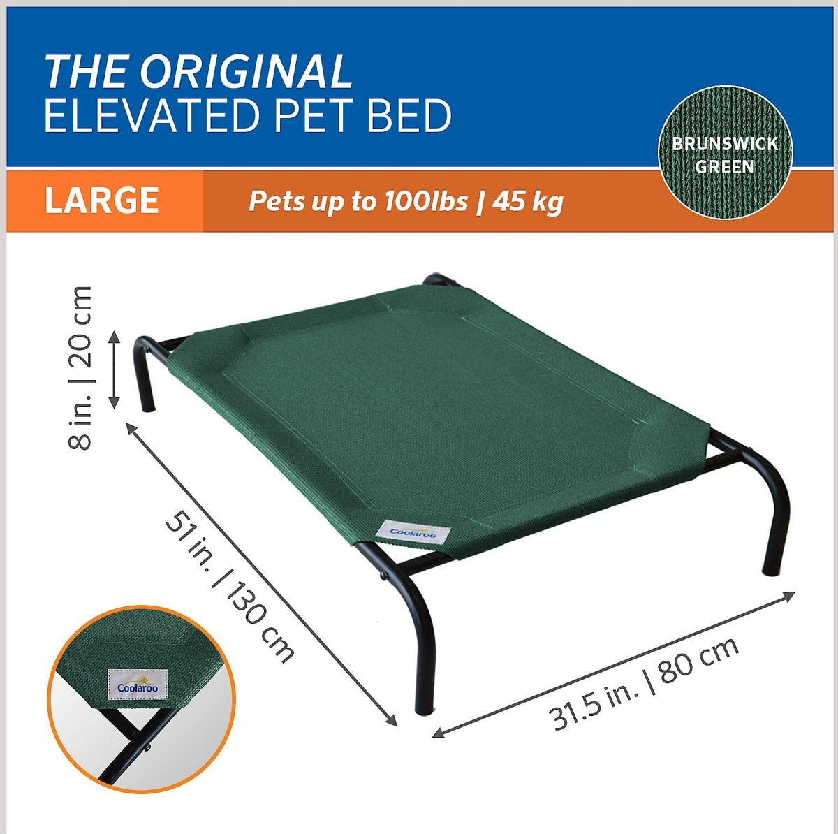 Elevated Cooling Dog Bed