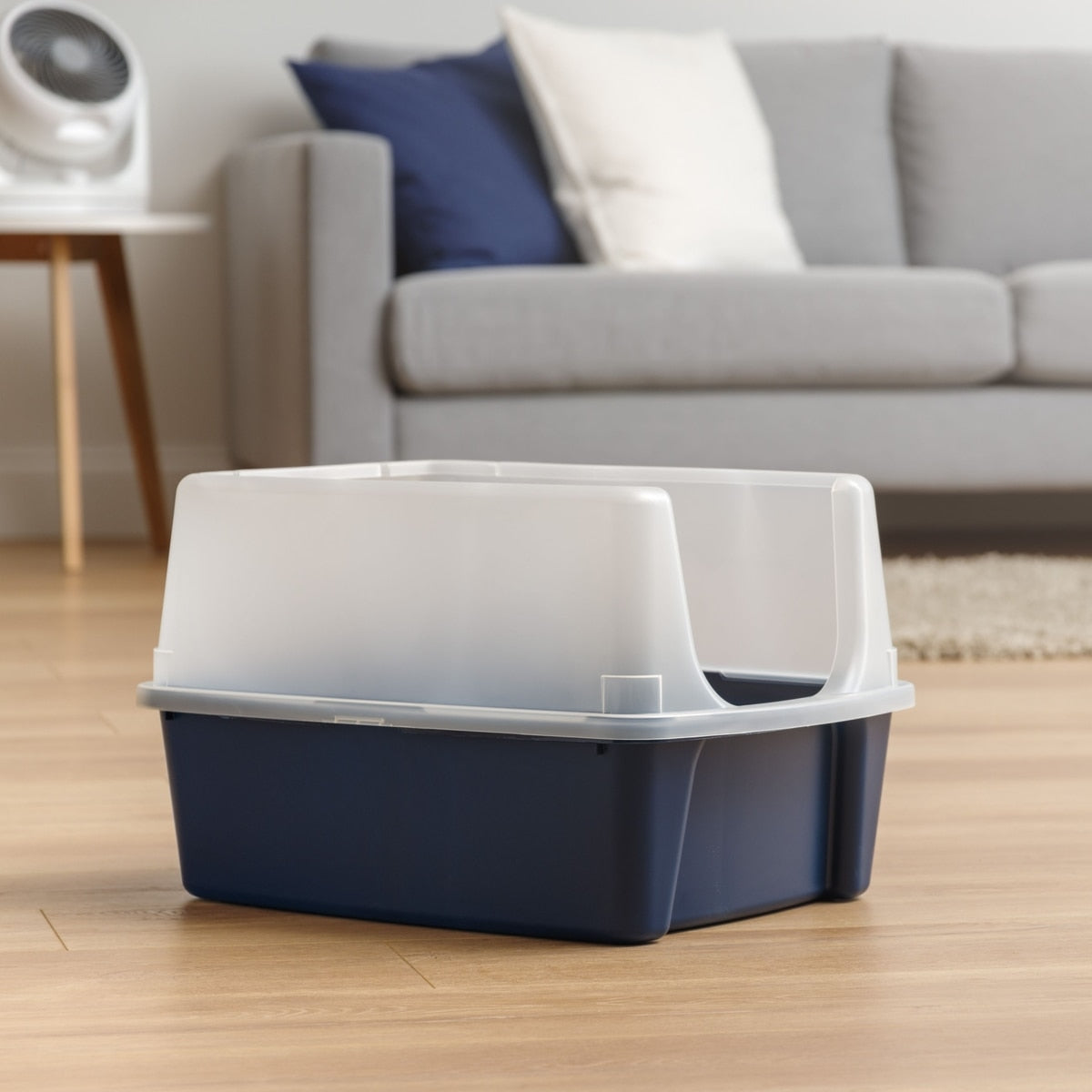 High-Sided Open Cat Litter Box