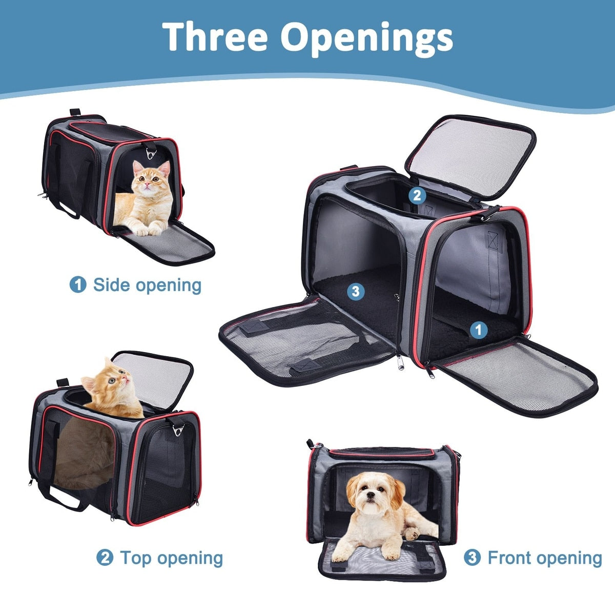 Airline-Approved Soft Pet Carrier