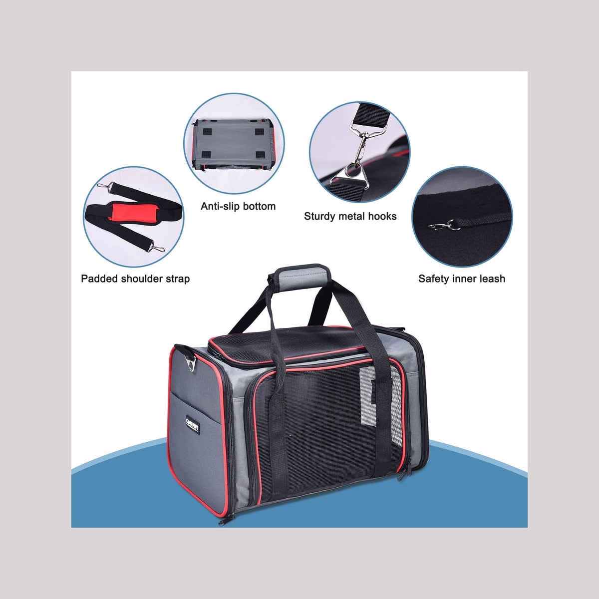 Airline-Approved Soft Pet Carrier