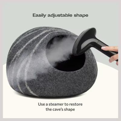 Premium Felt Cat Cave Bed